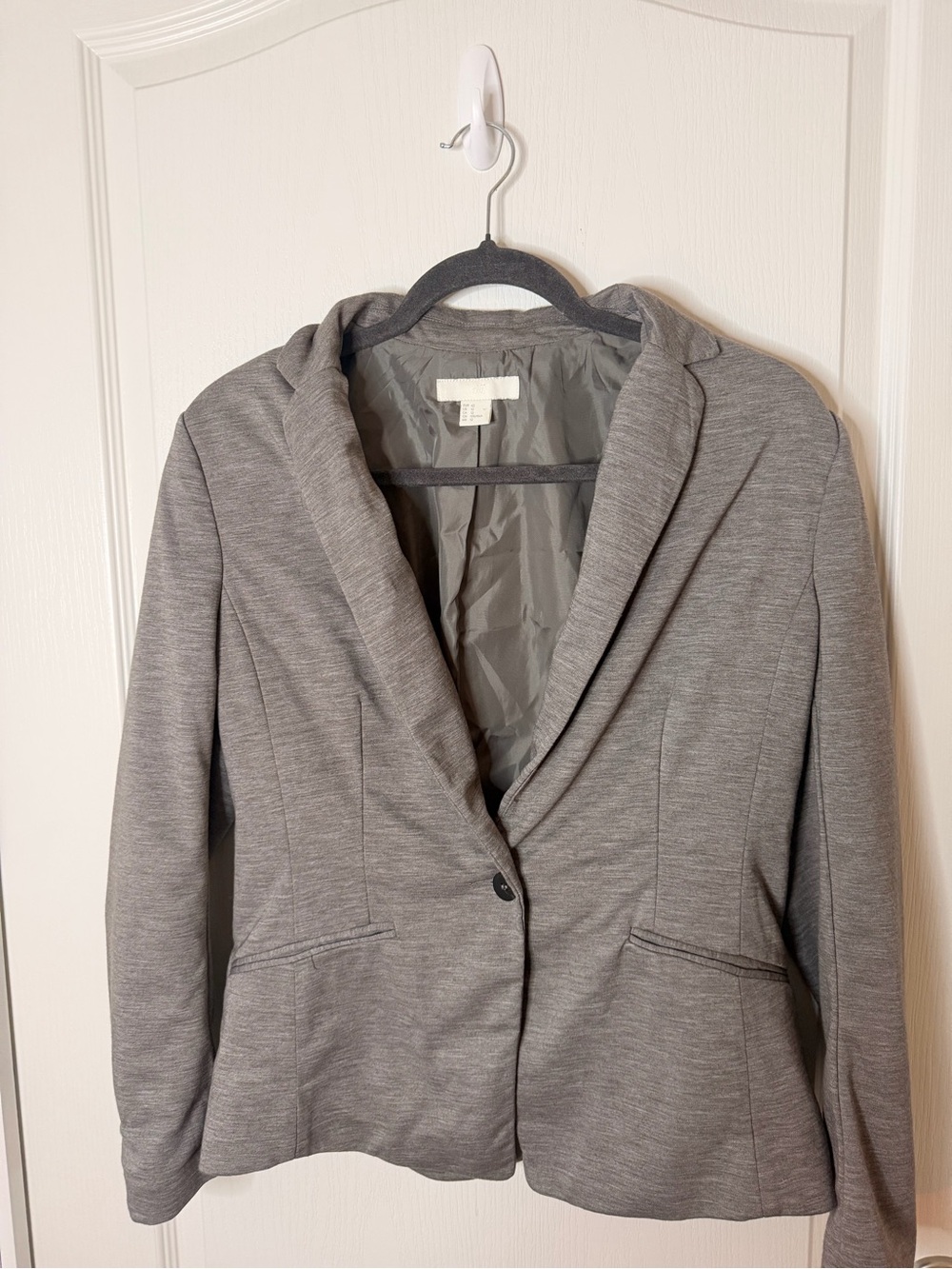 H&M Gray Single-Button Women's Blazer